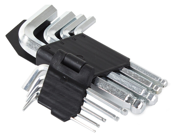 Ball imbus wrenches 9-piece set 1,5-10