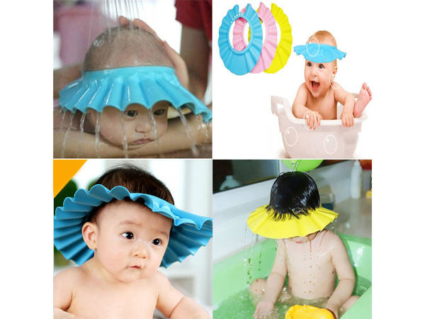 Bathing canopy head wash for children