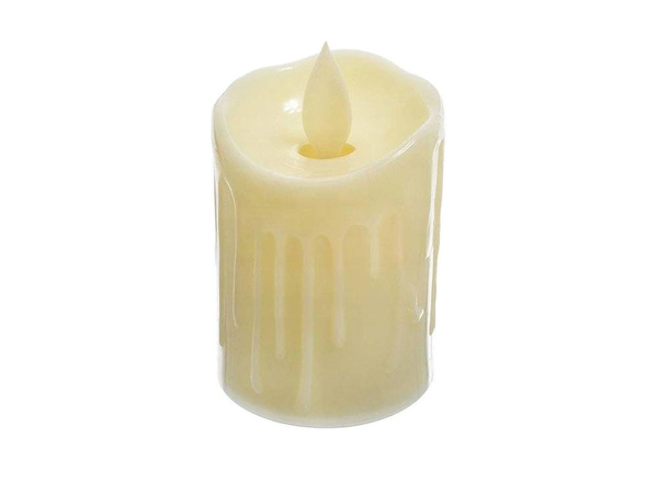Battery candle led candle moving flame wax