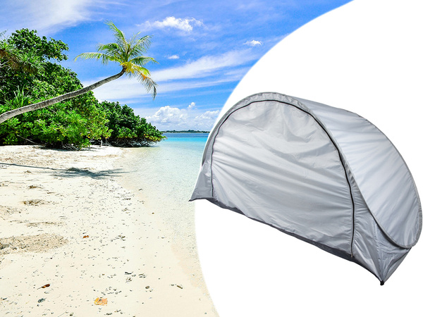 Beach tent beach screen uv protection large garden self folding