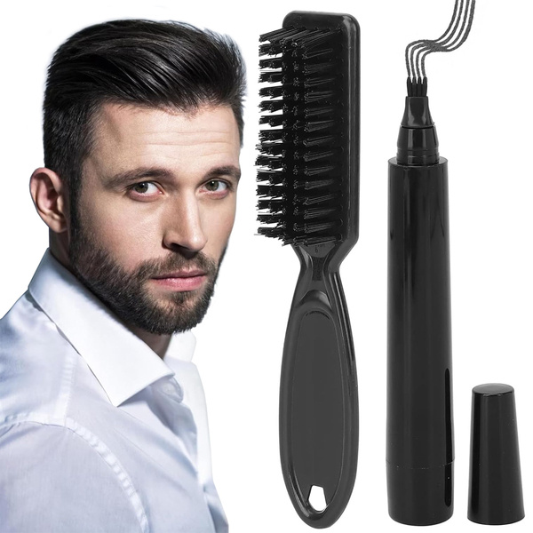 Beard thickening brush beard marker beard filler pen kit