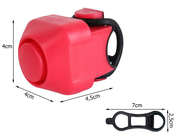 Bicycle bell electronic horn loud 130 db bicycle alarm siren