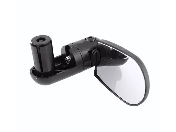 Bicycle mirror 360 degree adjustment screwed to handlebars