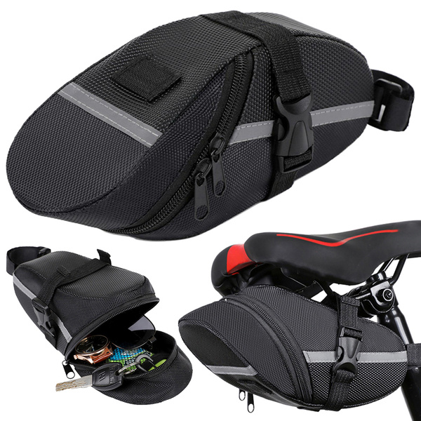 Bicycle pannier under saddle waterproof bag case