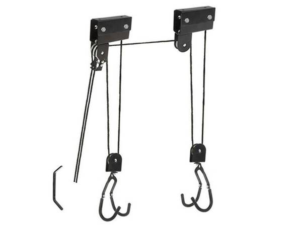 Bicycle rack bicycle holder ceiling lift
