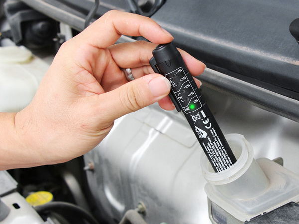 Brake fluid tester led meter dot 3 4 5