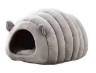 COCOON DOG BED GREY (25)