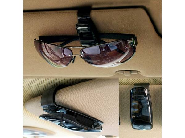 Car eyeglasses clip holder