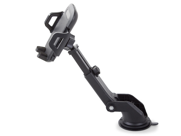 Car holder adjustable for phone gps windshield