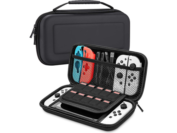 Case for nintendo switch console capacious protective case reinforced