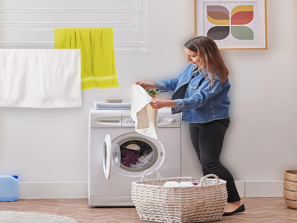 Ceiling dryer for laundry 5 rods 180 cm bathroom balcony