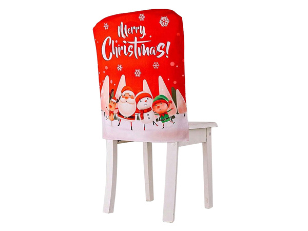 Chair back cover christmas decoration christmas decoration decoration