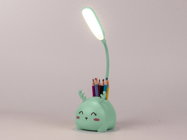 Children's led night light usb organiser stand phone reading science