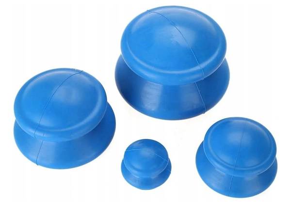 Chinese anti-cellulite massage rubber bubbles 4 pcs