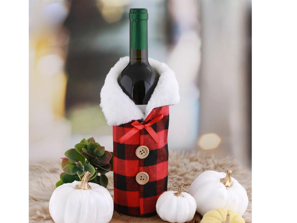 Christmas bottle casket christmas decoration