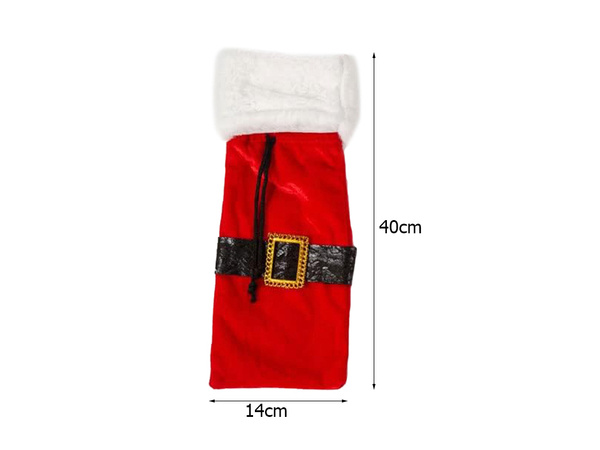 Christmas bottle cover christmas decoration christmas decoration