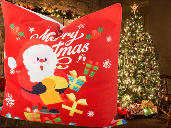 Christmas cushion cover 45x45 for christmas christmas mickey gifts