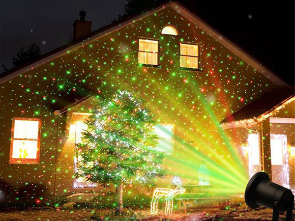 Christmas laser projector spotlight led 3000