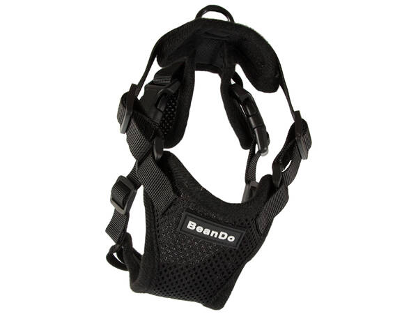 Close-clip walking harness for small dog handle light soft strong s