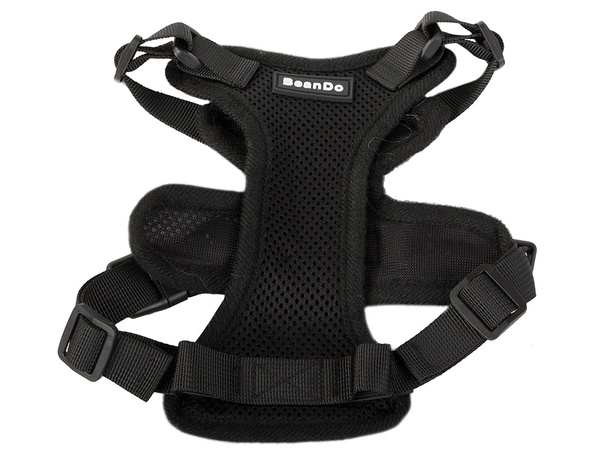 Close-clip walking harness for small dog handle light soft strong s