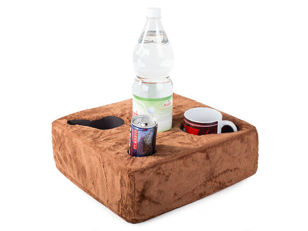 Coaster table cup cushion organiser