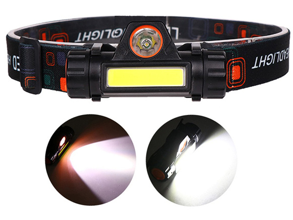 Cob 4in1 headlamp headlamp with magnese