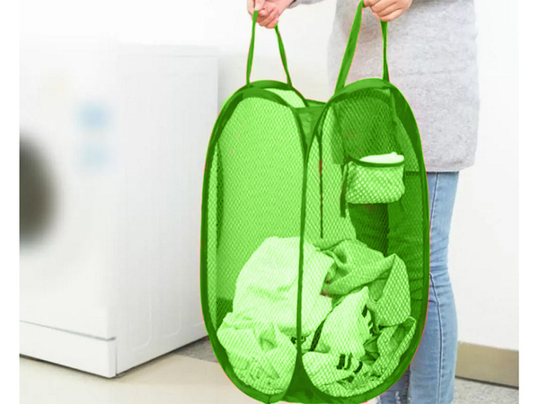 Collapsible laundry basket toy holder large storage container