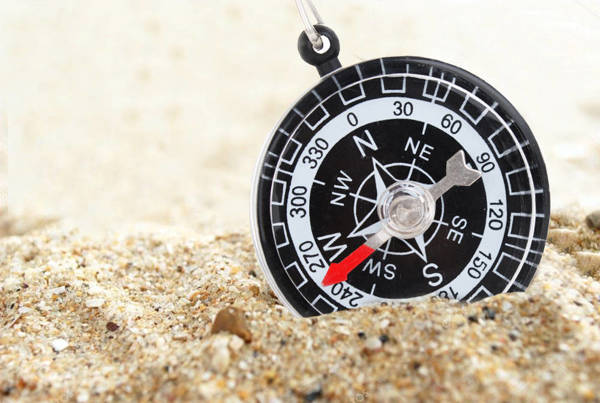 Compass compass tourist pocket pendant