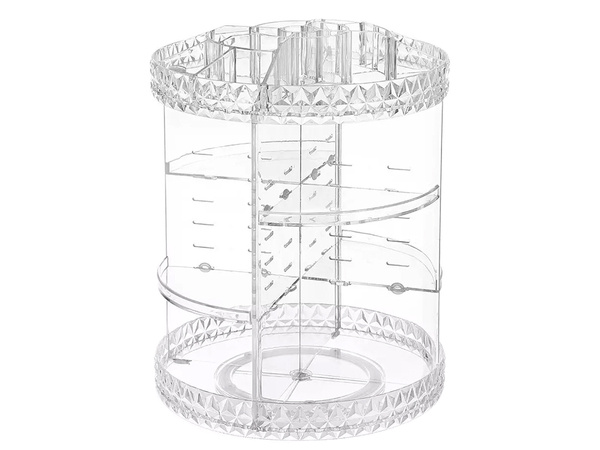 Cosmetics jewellery organiser rotatable 360