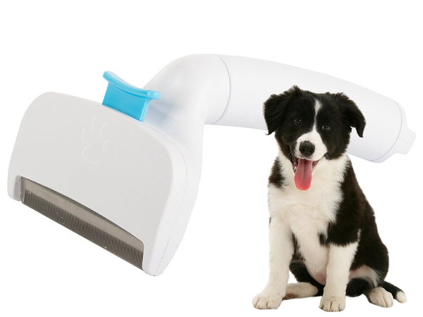 Curl comb trimmer removes dead dog hair