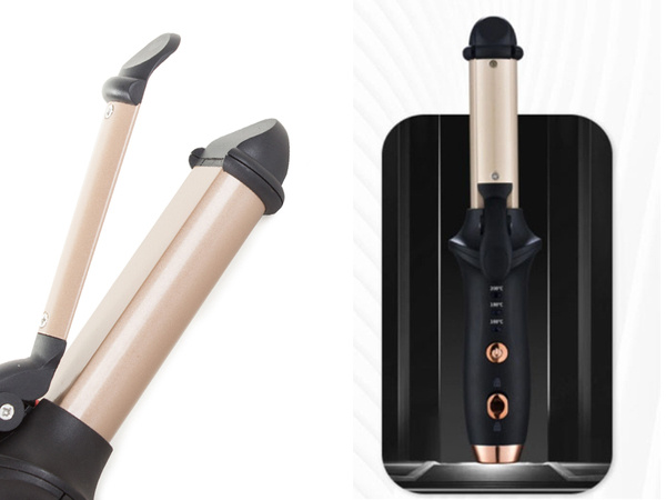 Curling iron hair straightener curls powerbank usb