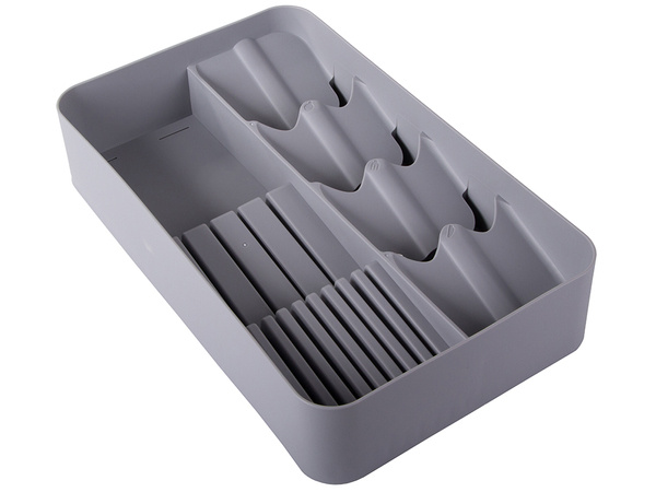 Cutlery drawer insert two-tier organiser