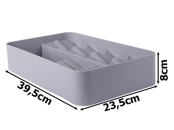 Cutlery drawer insert two-tier organiser