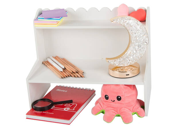 Desk organiser desk cabinet shelves bookcase