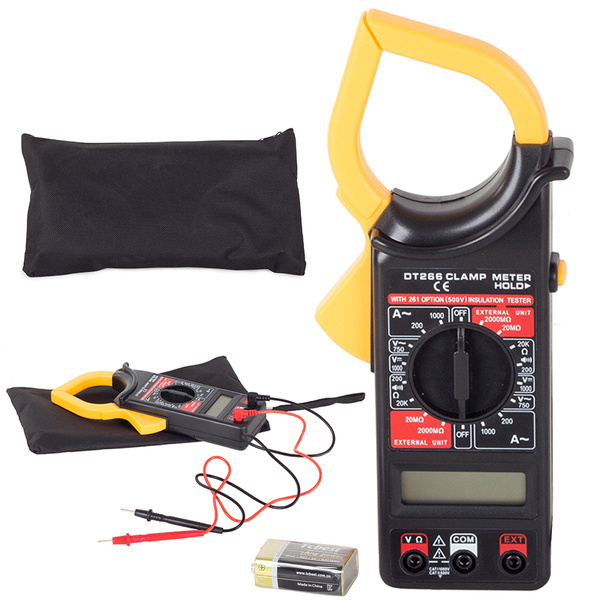 Digital clamp meter electronic lcd