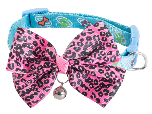 Dog cat collar with bell adjustable