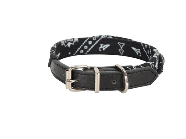 Dog collar with bandanna for dog cat m