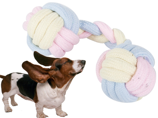 Dog toy dog toy tug rope strong bone