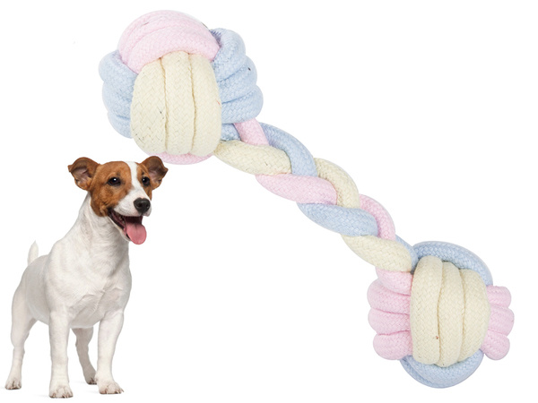 Dog toy dog toy tug rope strong bone