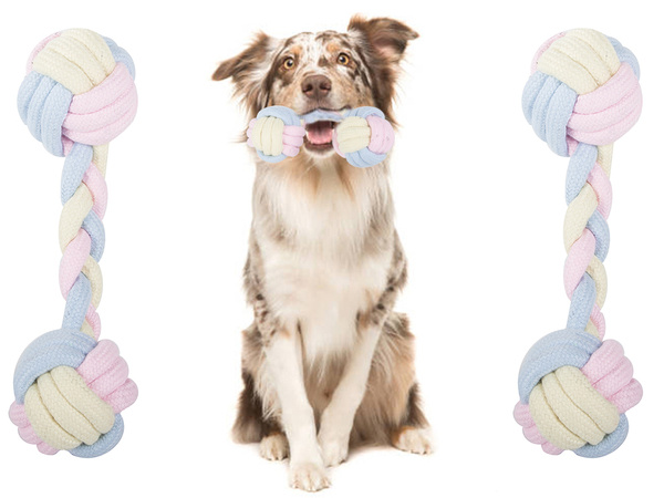 Dog toy dog toy tug rope strong bone