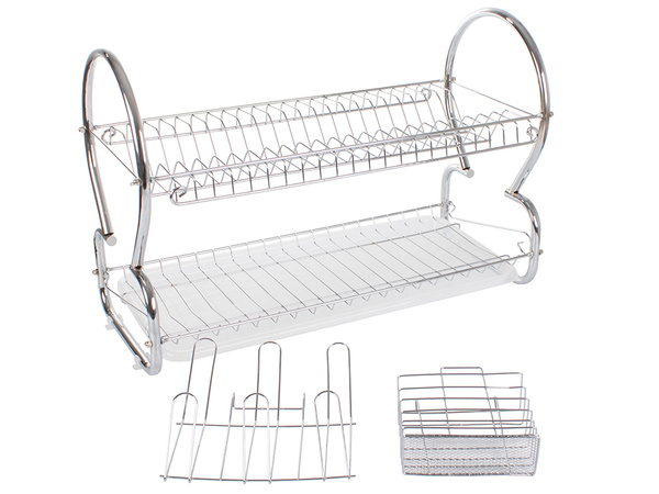 Double-deck drainer stand mixer dryer