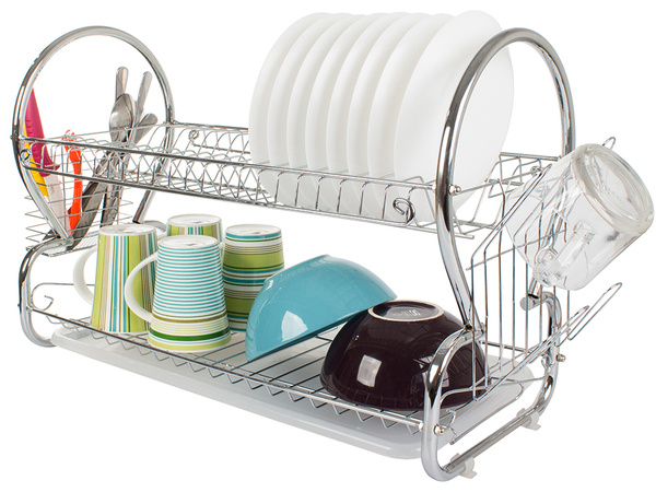 Double-deck drainer stand mixer dryer