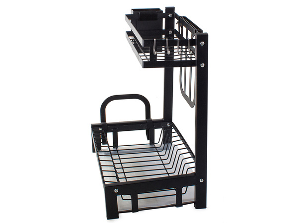 Double-decker dishwasher drainer