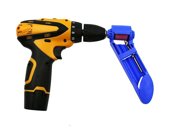 Drill bit sharpener portable screwdriver drills