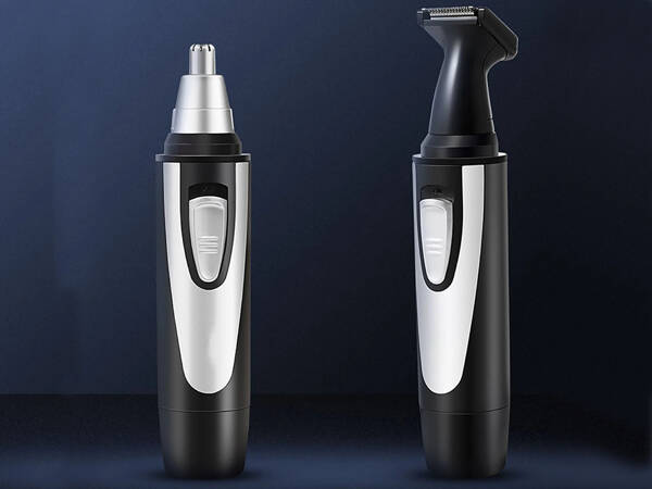 Ear nose trimmer ear hair remover beard styling shaver 2in1