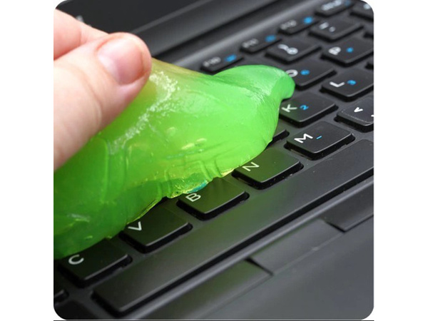 Elastin gel for cleaning keyboard dirt dust