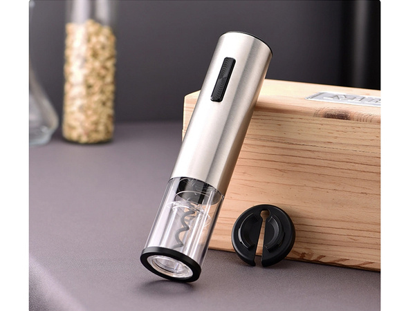 Electric corkscrew wine opener led usb