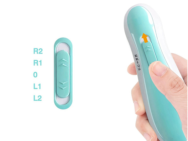 Electric nail clipper for babies children adults case