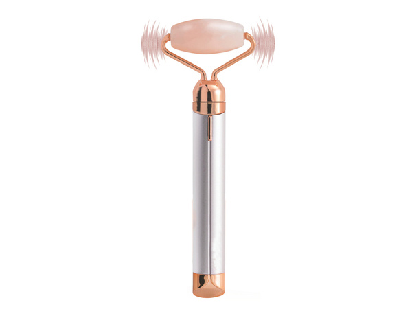 Electric quartz vibrating face massager