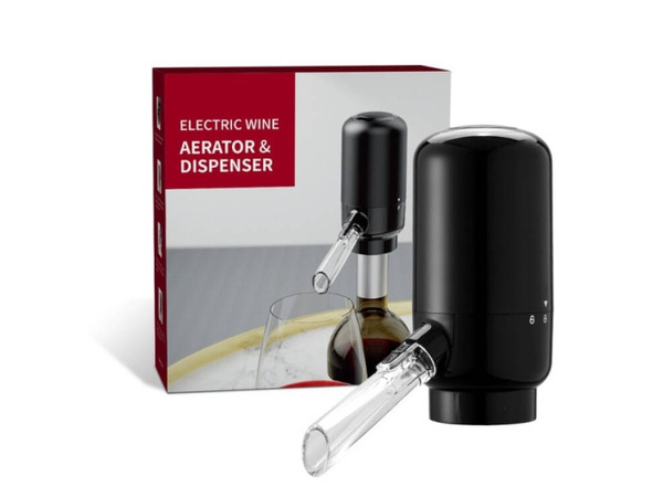 Electric wine dispenser led funnel pump liquid